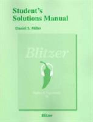 Student's Solutions Manual for Algebra and Trig... 0321837363 Book Cover