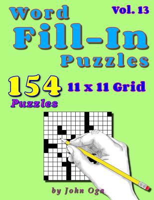 Word Fill-In Puzzles: Fill In Puzzle Book, 154 ... 109721530X Book Cover