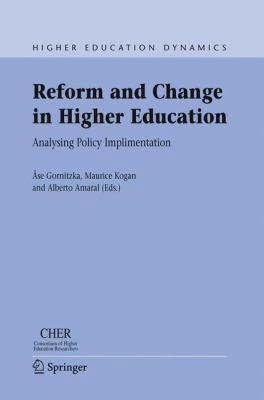 Reform and Change in Higher Education: Analysin... 1402034024 Book Cover