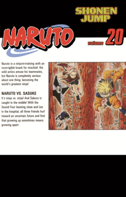 Naruto, Vol. 20: Naruto vs. Sasuke B0GN2GWRFY Book Cover