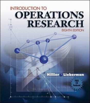 Introduction to Operations Research 0072527447 Book Cover