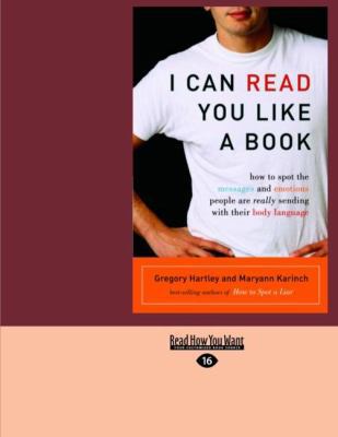 I Can Read You Like a Book: How to Spot the Mes... [Large Print] 1427095515 Book Cover