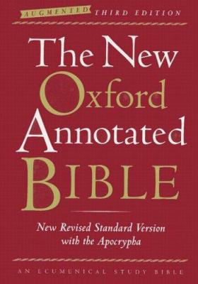 New Oxford Annotated Bible-NRSV-Augmented 0195288815 Book Cover