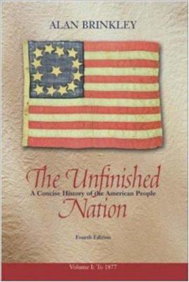 The Unfinished Nation, Volume 1, with Powerweb 0072935243 Book Cover