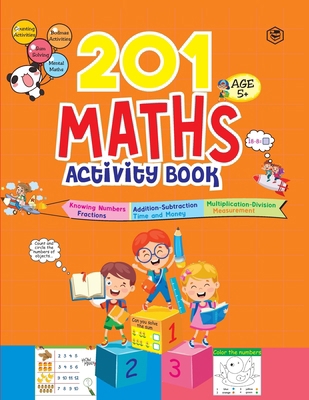 201 Maths Activity Book - Fun Activities and Ma... 8196974701 Book Cover