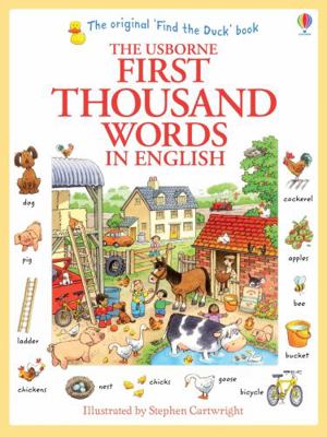 First Thousand Words In English 1409562891 Book Cover