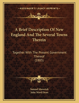 A Brief Description Of New England And The Seve... 1165247798 Book Cover