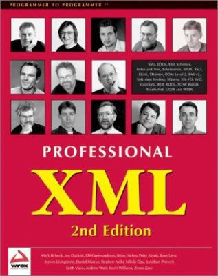 Professional XML, 2nd Edition 1861005059 Book Cover