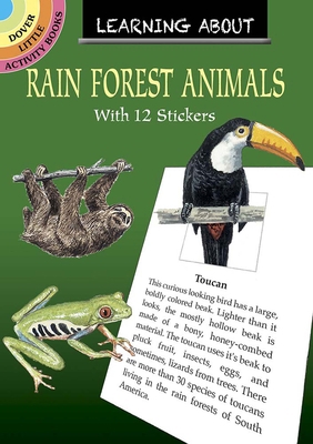 Learning about Rain Forest Animals 0486845869 Book Cover