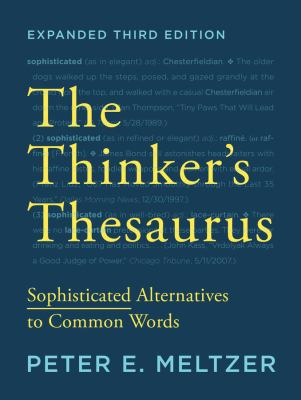 The Thinker's Thesaurus: Sophisticated Alternat... 0393351254 Book Cover