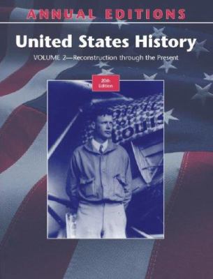 Annual Editions: United States History, Volume ... 0073397628 Book Cover