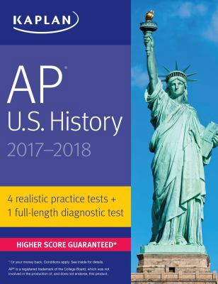 AP U.S. History 2017-2018 (Kaplan Test Prep) 1506224687 Book Cover