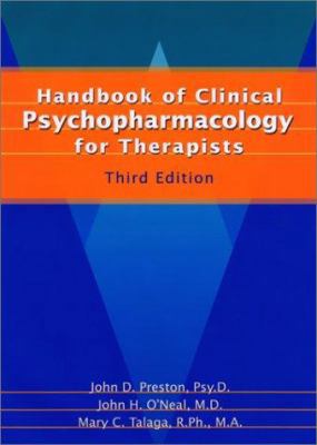 Handbook of Psychopharmacology 1572242698 Book Cover