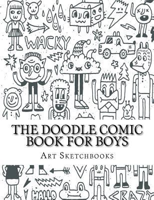 The Doodle Comic Book for Boys 154047531X Book Cover