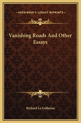 Vanishing Roads And Other Essays 1169289436 Book Cover