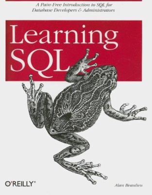 Learning SQL 0596007272 Book Cover
