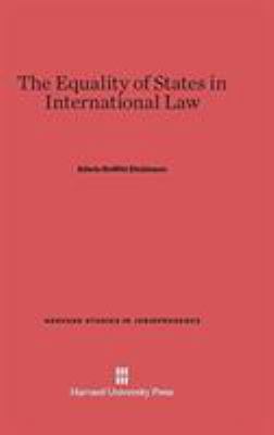 The Equality of the States in International Law 0674289927 Book Cover