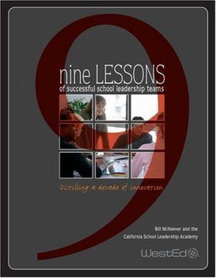 Nine Lessons of Successful School Leadership Te... 0914409085 Book Cover