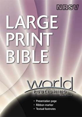 Large Print Bible-NRSV [Large Print] 0529110067 Book Cover