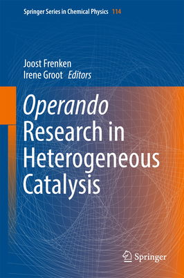 Operando Research in Heterogeneous Catalysis 3319444379 Book Cover