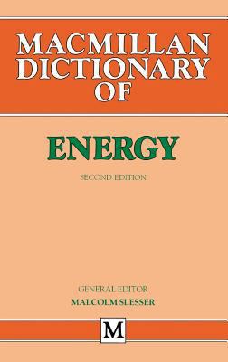Dictionary of Energy 0333454626 Book Cover