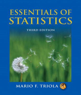 Essentials of Statistics [With CDROM] 032143451X Book Cover
