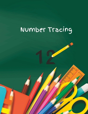 Number Tracing: 100 pages of numbers to trace f... B0C921CGJS Book Cover