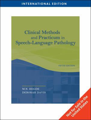 Clinical Methods and Practicum in Speech-Langua... 1435499867 Book Cover
