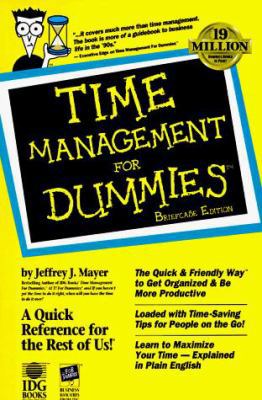 Time Management for Dummies 1568849737 Book Cover