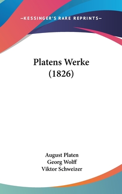 Platens Werke (1826) [German] 1120844967 Book Cover