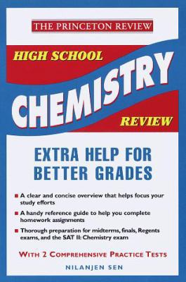 High School Chemistry Review (Princeton Review) 0375750827 Book Cover