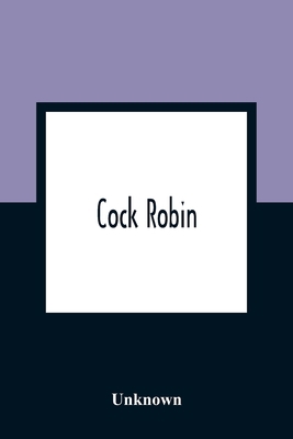 Cock Robin 9354361390 Book Cover