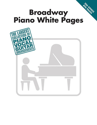 Broadway Piano White Pages 1423436407 Book Cover