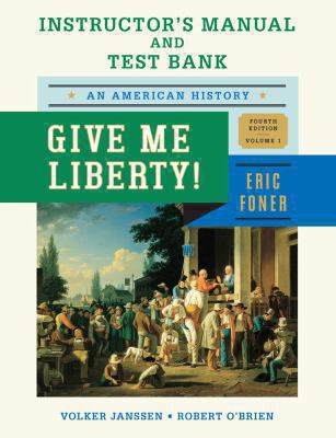 Give me Liberty Fourth Edition Volume 2 0393922839 Book Cover