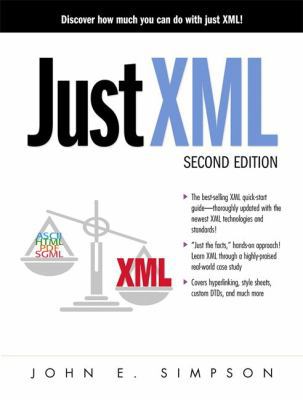 Just XML (2nd Edition) 013018554X Book Cover