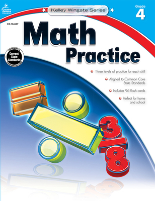 Math Practice, Fourth Grade B00QFX51SW Book Cover