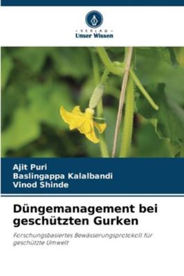 Düngemanagement bei geschützten Gurken [German] 6208893747 Book Cover