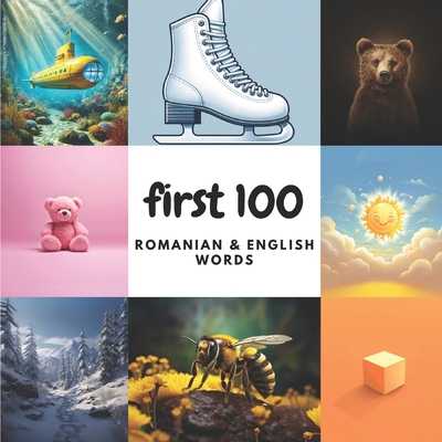 First 100 Romanian & English Words B0DPG6RWDB Book Cover