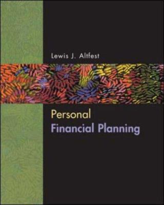 Personal Financial Planning 0072536403 Book Cover