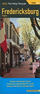 ADC Fredricksburg, Virginia Pocket Map 0875308287 Book Cover