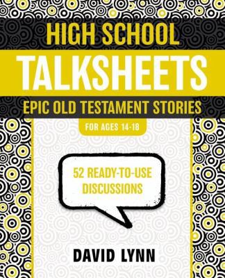 High School Talksheets, Epic Old Testament Stor... 0310889359 Book Cover