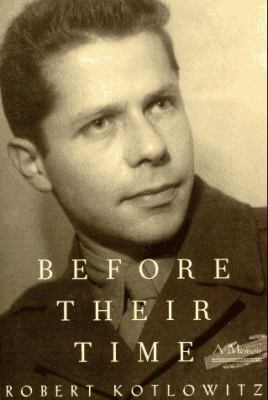 Before Their Time: A Memoir 067944789X Book Cover