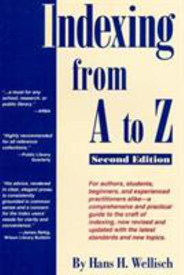 Indexing from A to Z 082420882X Book Cover