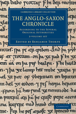 The Anglo-Saxon Chronicle 2 Volume Set: Accordi... 1108042864 Book Cover