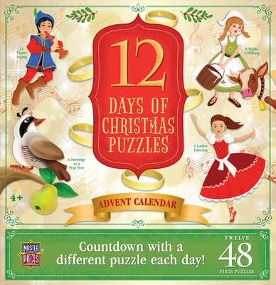 Advent Calendar - 12 48pc Puzzles            Book Cover