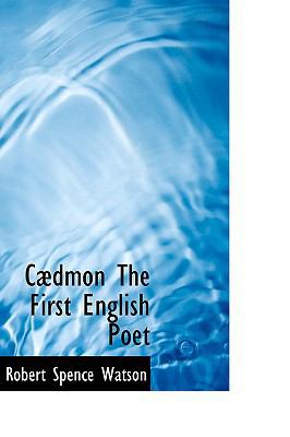 Caedmon the First English Poet 1110650531 Book Cover