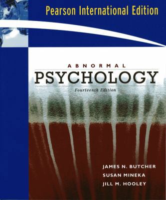 Abnormal Psychology. James Butcher, Susan Minek... 0205685064 Book Cover