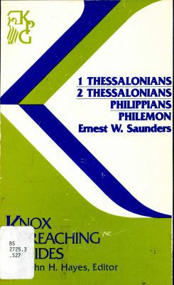 First and Second Thessalonians, Philippians, Ph... 0804232415 Book Cover