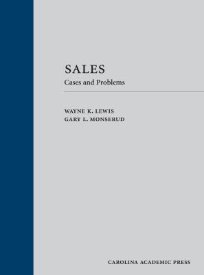 Sales: Cases and Problems 1531001580 Book Cover