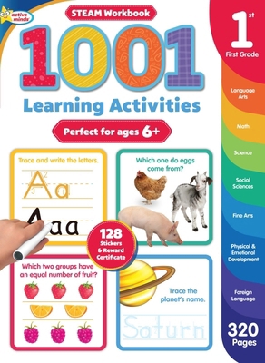 Active Minds 1001 First Grade Learning Activiti... 1642693731 Book Cover